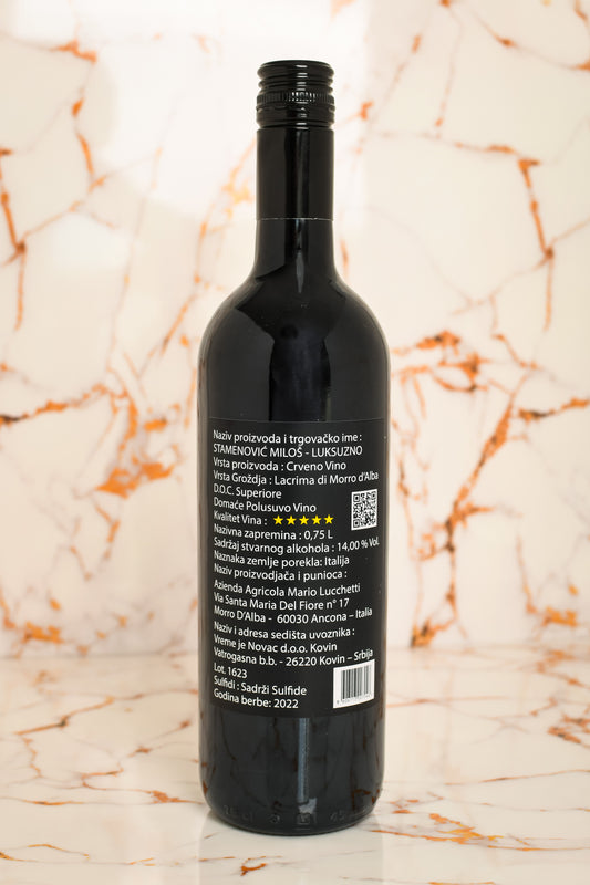 LUKSUZNO CRVENO MILOŠ